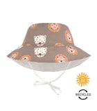 Gorro reversible baño Wild Cats choco 19-36 Meses