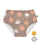 Bañador pañal volante Wild Cats choco 19-24 Meses