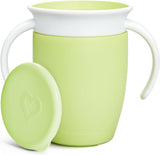 Taza antigoteo Miracle 360º con asas y tapa 200 mL - Verde